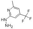 Structure of 6-METHYL-4-(TRIFLUOROMETHYL)PYRID-2-YL HYDRAZINE