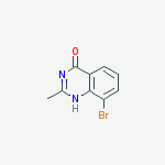 Structure of 8-bromo-2-methyl-1h-quinazolin-4-one
