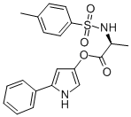 Structure of 3-(N-Tosyl-L-alaninyloxy)-5-phenylpyrrole