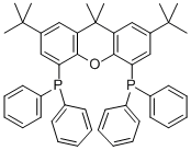 Structure of 4,5-DIPHENYLPHOSPHINO-2,7-DI-TERT-BUTYL-9,9-DIMETHYLXANTHENE