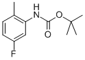 BOC-5-FLUORO-2-METHYLANILINE结构式