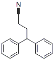 Structure of 4,4-diphenylbutyronitrile