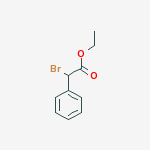 ethyl ()-bromophenylacetate结构式