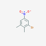 3-BROMO-4,5-DIMETHYLNITROBENZENE结构式