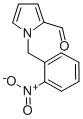 Structure of 1-(2-NITROBENZYL)PYRROLE-2-CARBOXALDEHYDE