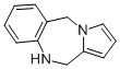 Structure of 10,11-DIHYDRO-5H-BENZO[E]PYRROLO[1,2-A][1,4]DIAZEPINE