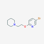 Structure of 5-Bromo-2-(2-piperidin-1-yl-ethoxy)-pyridine