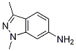 Structure of 1,3-DiMethyl-6-aMino-1H-indazole