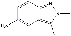 Structure of 2,3-dimethylindazol-5-amine