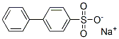 Structure of sodium [1,1-biphenyl]-4-sulphonate