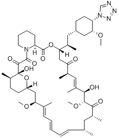 Structure of ZOTAROLIMUS