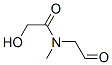 Structure of Acetamide,2-hydroxy-N-methyl-N-(2-oxoethyl)-