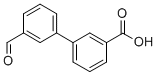 Structure of 3-FORMYL[1,1-BIPHENYL]-3-CARBOXYLIC ACID