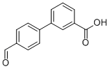 Structure of 4-FORMYL-BIPHENYL-3-CARBOXYLIC ACID