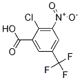 Structure of 2-chloro-3-nitro-5-(trifluoromethyl)benzoic acid