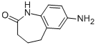 Structure of 7-amino-1,3,4,5-tetrahydro-2H-1-benzazepin-2-one