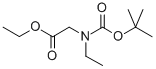 TERT-BUTYL (ETHOXYCARBONYL)METHYLETHYLCARBAMATE结构式
