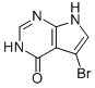Structure of 7-BROMO-2,4,9-TRIAZABICYCLO[4.3.0]NONA-3,7,10-TRIEN-5-ONE