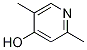 Structure of 2,5-diMethylpyridin-4-ol