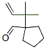 Structure of Cyclopentanecarboxaldehyde, 1-(1,1-dimethyl-2-propenyl)-