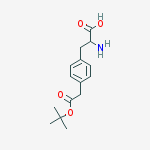 (S)-2-AMINO-3-(4-(2-TERT-BUTOXY-2-OXOETHYL)PHENYL)PROPANOIC ACID HPLC >97%结构式