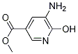 methyl 5-amino-6-hydroxynicotinate结构式