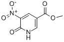 Structure of 5-NITRO-6-OXO-1,6-DIHYDRO-PYRIDINE-3-CARBOXYLIC ACID METHYL ESTER