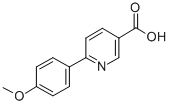 Structure of 6-(4-Methoxyphenyl)-nicotinic acid