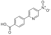 Structure of 4-(5-NITROPYRIDIN-2-YL)BENZOIC ACID