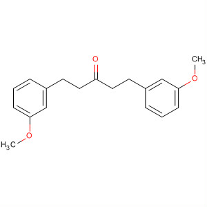 3-Pentanone, 1,5-bis(3-methoxyphenyl)-结构式