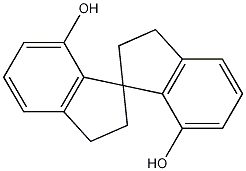 Structure of 1,1'-Spirobi[1H-indene]-7,7'-diol,2,2',3,3'-tetrahydro-