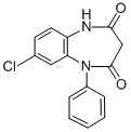 Structure of 8-chloro-1-phenyl-1H-1,5-benzodiazepine-2,4(3H,5H)-dione