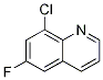 Structure of 8-Chloro-6-fluoroquinoline