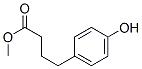 4-Hydroxybenzenebutyric acid methyl ester结构式