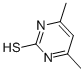 Structure of 4,6-Dimethyl-2-mercaptopyrimidine