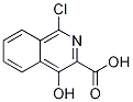 1-chloro-4-hydroxyisoquinoline-3-carboxylic acid结构式