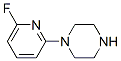 Structure of Piperazine,1-(6-fluoro-2-pyridinyl)-