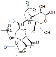 Structure of Octaacetyl-beta-maltose