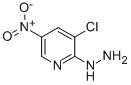 Structure of 3-CHLORO-2-HYDRAZINO-5-NITROPYRIDINE