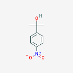 2-(4-NITROPHENYL)-2-PROPANOL结构式
