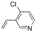 Structure of Pyridine,4-chloro-3-ethenyl-