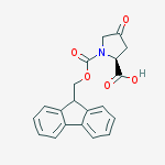 Structure of FMOC-PRO(4-KETO)-OH