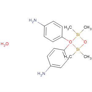 Benzenamine, 4,4'-[(1,1,3,3-tetramethyl-1,3-disiloxanediyl)bis(oxy)]bis-结构式