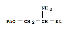 Structure of 2-Butanamine,1-phenoxy-