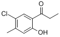 Structure of 5'-CHLORO-2'-HYDROXY-4'-METHYLPROPIOPHENONE