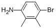 Structure of 4-BROMO-2,3-DIMETHYLANILINE