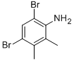 Structure of 4,6-DIBROMO-2,3-DIMETHYLANILINE