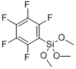 Structure of TRIMETHOXY(PENTAFLUOROPHENYL)SILANE