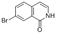 Structure of 7-BROMO-1-HYDROXYISOQUINOLINE