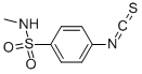 Structure of 4-ISOTHIOCYANATO-N-METHYLBENZENESULFONAMIDE